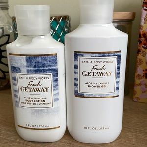 Brand new bath and body works duo in Fresh Getaway